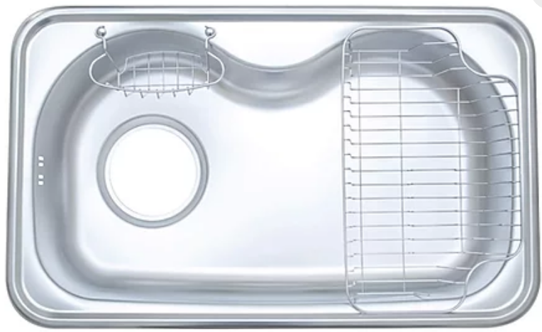 HANS H B-85 Kitchen Sink — 85×51 cm