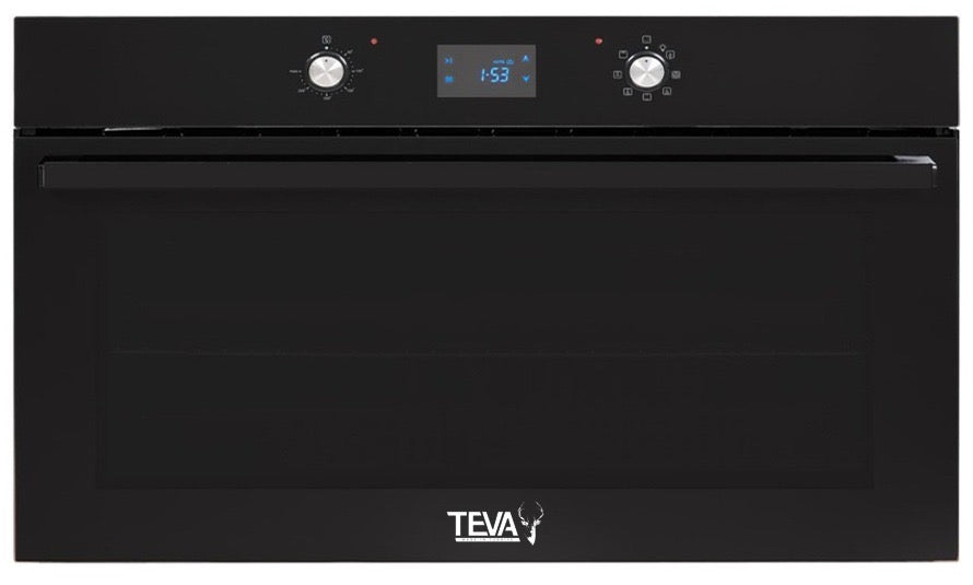 TEVA 90130ELDTB built-in electric oven — 90 cm, 130 L
