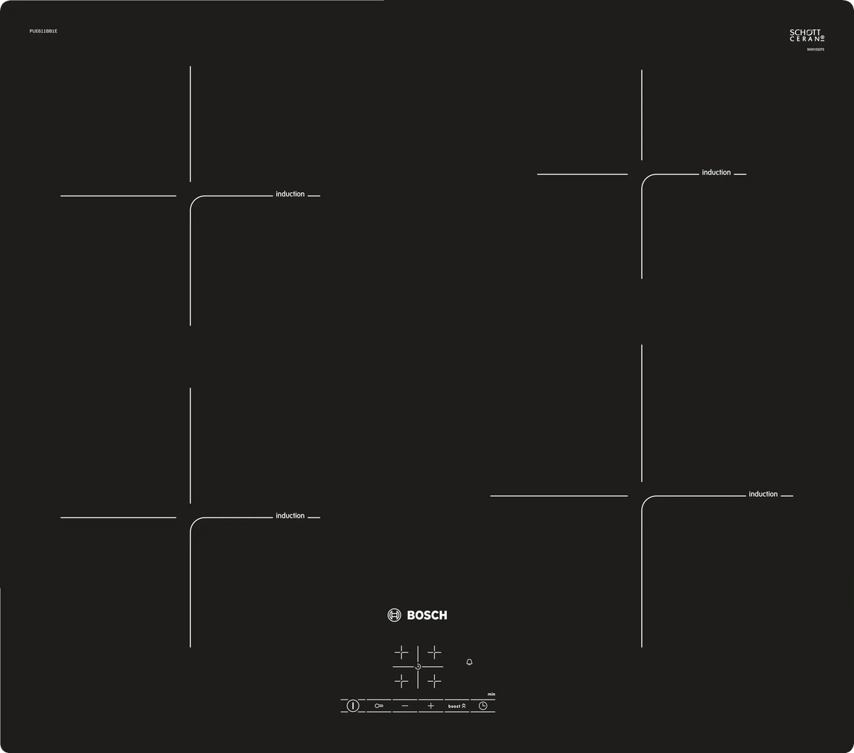 Bosch PUE611BB1E | Built-in hob – induction