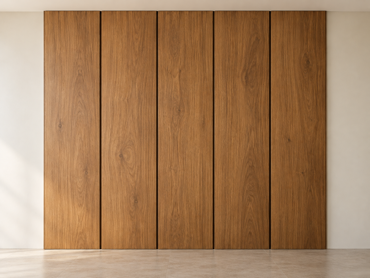 ألواح بإيقاع رأسي — Vertical rhythm wall panels