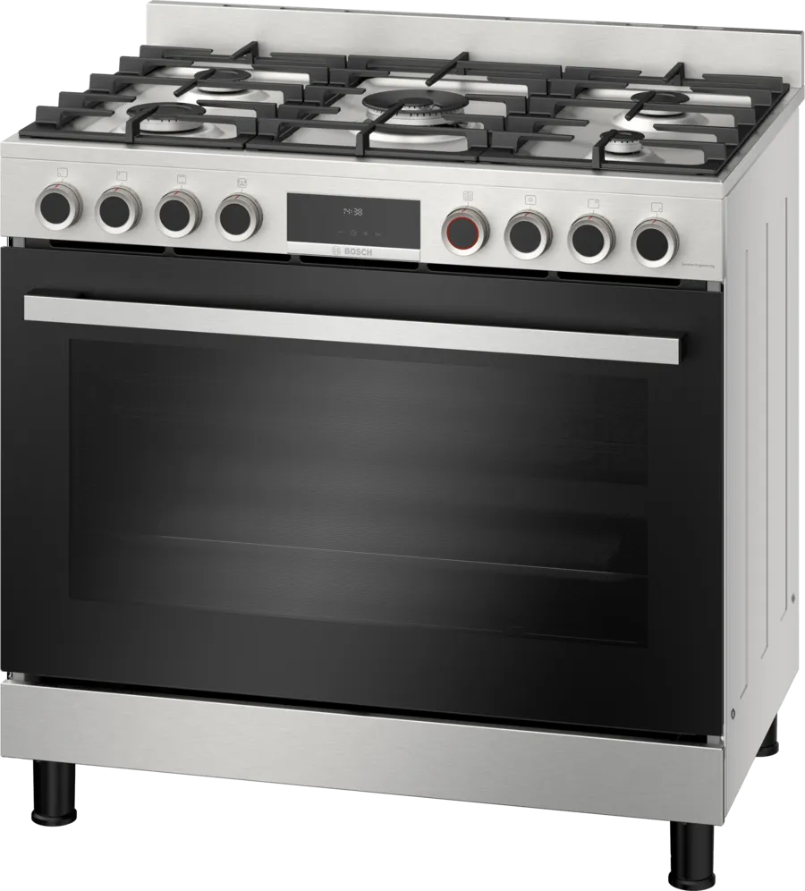 Bosch HIZ5G7W51S | Freestanding gas cooker | 90 x 60 cm