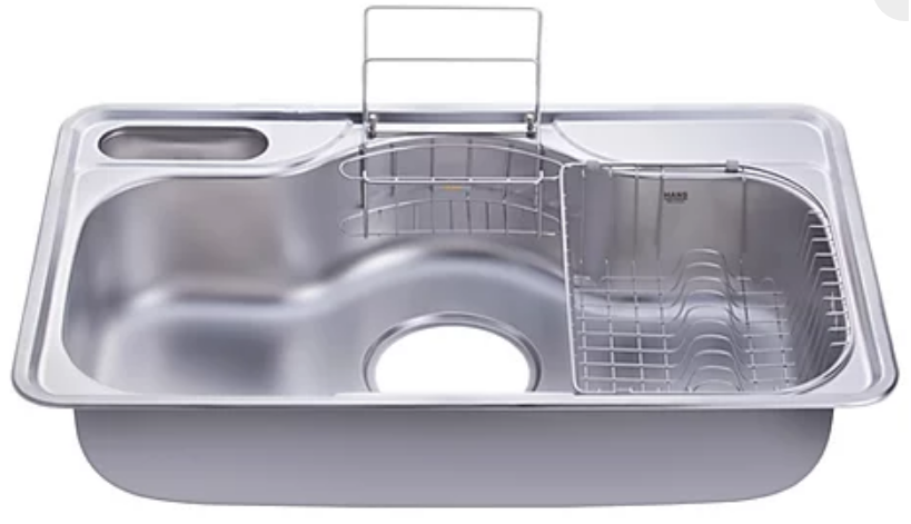 HANS DJIS850P Kitchen Sink — 85×51 cm
