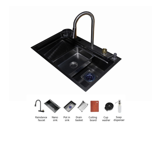 Purity PSM 800 BL Kitchen Sink — 80×48 cm